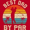 Men's Design By Humans Best Dad By Par Tropical Golf By T-Shirt - 2 of 2