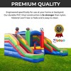 Pogo Bounce House Crossover Double Water Slide Bounce House Combo, No Blower - 4 of 4