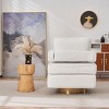 Swivel Chair For Living Room, 360 Degree Swivel Club Modern Single Sofa Chair, Accent Chairs Swivel, Accent Chairs Modern-Cuddlewood - 2 of 4