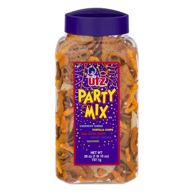 Utz Party Mix Barrel - 26oz