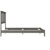 AFI Furnishings Mission Full Traditional Bed with Open Footboard and Turbo Charger in Grey - 2 of 4