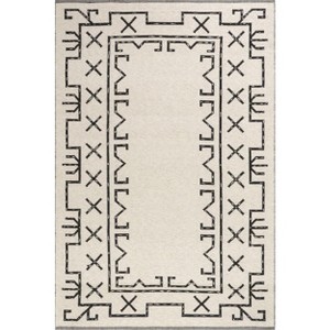 Nuloom June Geometric Reversible Wool Area Rug - 1 of 4