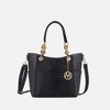 MKF Collection Miriam Handbag Signature Women Vegan Leather Tote by Mia K - 2 of 4