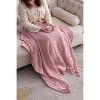 NicBex 50x60 Inch Cotton Cooling Throw Blanket for Bed,Soft Cold Blanket for Bedroom,2 Pack - 2 of 4