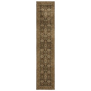 Oriental Weavers Andorra 2431A Brown/ Gold Indoor Area Rug - 2'6" x 12' - 1 of 4