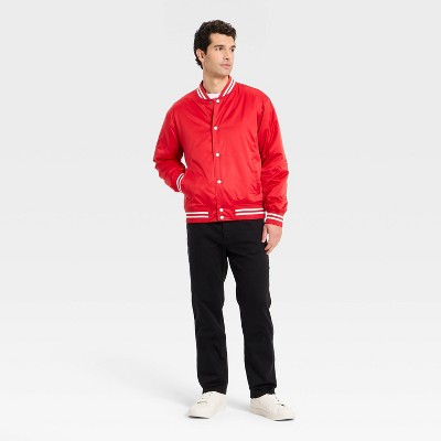 Men's Satin Bomber Jacket - Goodfellow & Co