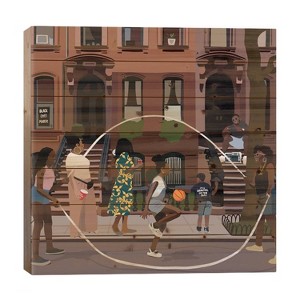 26" x 26" Juneteenth Wood Print by Artpce - iCanvas - 1 of 3
