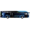 Nova Bus LFSe Electric Transit Bus "Bring Life to Your City" Black & Blue w/Graphics 1/87 (HO) Diecast Model by Iconic Replicas - 2 of 3