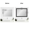 Amanti Art Mirror Makeover Bathroom Mirror Frame Border Kit - Fully Assembled Peel and Stick Frame - Mirror NOT Included - Shipwreck  Narrow Trim - 4 of 4