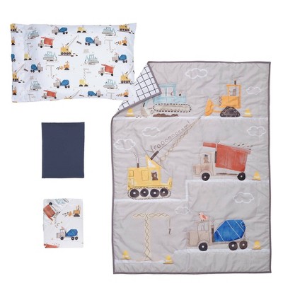 Bedtime Originals Construction Zone Toddler Crib Set By Lambs & Ivy ...