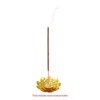 Unique Bargains Detachable Brass Lotus Stick Incense Burner Kit for Yoga and Meditation - 3 of 4