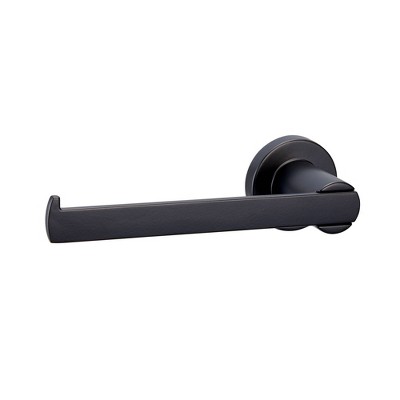 Matte Black 4-Piece Bathroom Accessory Kit with Zinc and Aluminum