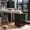 AOBABO  Drawer File Cabinet with Lock,Metal Filing Cabinet with Wheels for Home Office & Business Enterprise, Legal/Letter Size, No Assembled Required - 3 of 4