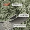 Acekool Floral Washable Rug - Non-Slip Low-Pile Area Rug for Living Room & Kitchen - 2 of 4