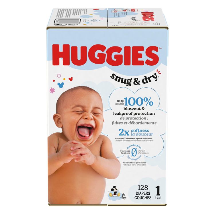 Huggies Snug & Dry Disposable Diapers - (Select Size and Count), 2 of 13