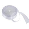 Unique Bargains Ribbons for Crafts Satin Decorative Multipurpose for Gift Wedding and Hair Accessories Polyester 866.14"x0.98" 1 Pc - 4 of 4