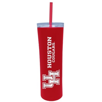 NCAA Houston Cougars 18oz Stainless Steel Skinny Tumbler