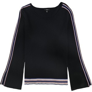 Alfani Womens Striped Bell Sleeve Pullover Sweater - 1 of 1