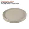 Unique Bargains Indoor Ceramic Round Plant Pot Saucers Tray 2 Pcs - 3 of 4