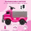 6V Ride on Truck, Kids Electric Car with Under Seat Storage, Music, 2 Headlights and 5 LED Lights - 4 of 4