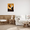 Stupell Industries Trick Or Treat Halloween Witch Framed Giclee Art, White, 24" x 30" - 3 of 4
