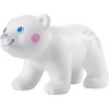 HABA Little Friends Polar Bear Cub - 1.75" Chunky Plastic Zoo Animal Toy Figure - 2 of 4