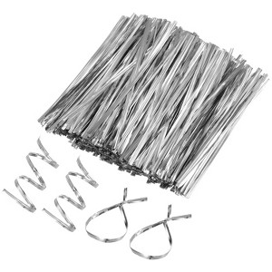 Unique Bargains Reusable Metal Twist Ties Bread Candy Bags 800 Pcs - 1 of 4