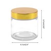 Unique Bargains Transparent Cream Glass Bottle for Bathroom 1 Pc - 4 of 4
