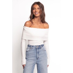 Inora Off Shoulder Knit Top - 1 of 4