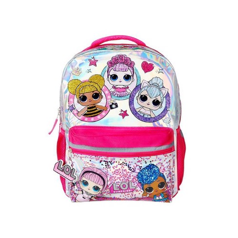 L O L Surprise 16 Star Appeal Kids Backpack Pink Sliver Target