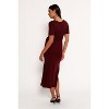 Petal and Pup Asha Midi Dress - Wine XS - 4 of 4