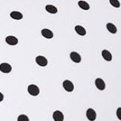 white black polka dot