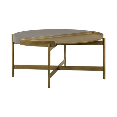 Brass coffee 2024 table target