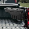 VEVOR Truck Bed Storage Box, Lockable Lid, Waterproof ABS Wheel Well Tool Box 6.6 Gal/20 L with Password Padlock, Compatible with Dodge Ram 1500 - 2 of 4