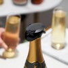 True Sapore Champagne Stoppers for Bottles, Sparkling Wine Stopper, Wine Accessories Kitchen Accessory, Black Set of 1 - image 2 of 4