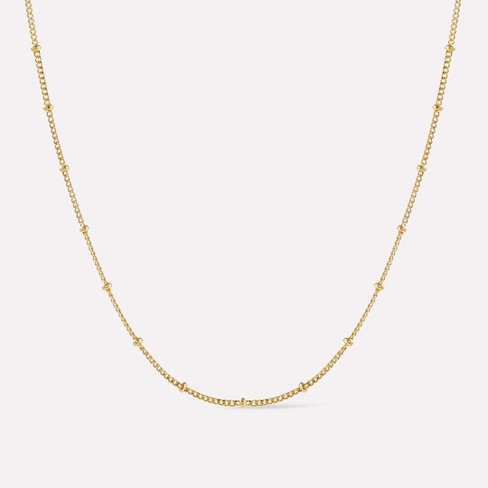 Dainty Gold Necklace - Gold Chain Necklace, Ana Luisa