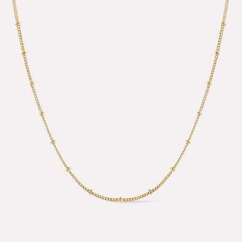 Ana Luisa - Small Ball Chain Necklace  - Ana Gold