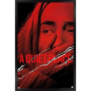 Trends International A Quiet Place - International One Sheet Framed Wall Poster Prints - 1 of 4
