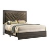 Queen Size Platform Bed with Upholstered Headboard for Bedroom - 3 of 4