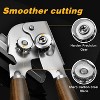 Manual Can Opener with Solid Wood Handle, Sharp Smooth Edge Blade - 2 of 4