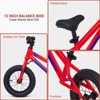 Balance Bike Lightweight Toddler Bike for 2, 3, 4, 5 and 6 Year Old Boys and Girls - No Pedal Bikes for Kids with Adjustable Handlebar and Seat - 4 of 4