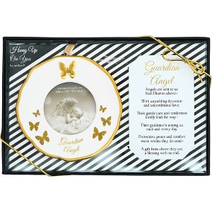 Pavilion Gift Company - Guardian Angel - 4" Photo Frame Ornament  - Tree Ornaments - 1 of 4