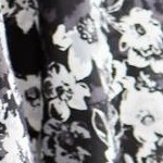 black soft floral