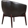Uttermost Anders Onyx Faux Leather Accent Chair - 3 of 3