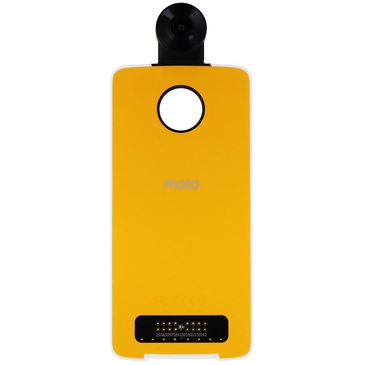 Motorola Moto Mods 360 Camera 4K Video (89596N MD100S) for Moto Z Phones - White - thumbnail 2