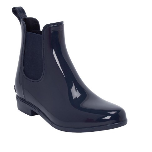 Womens navy 2025 blue rain boots