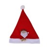 Unique Bargains Christmas Hat Polyester Non-Woven Fabric Red 11.02"x15.75" 1 Pc - 4 of 4