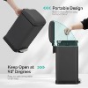 GustoWave Stainless Steel Kitchen Trash Can with 3.2 Gallon/12L , Soft Close Step-On Pedal, Fingerprint-Resistant Finish , Black - 4 of 4