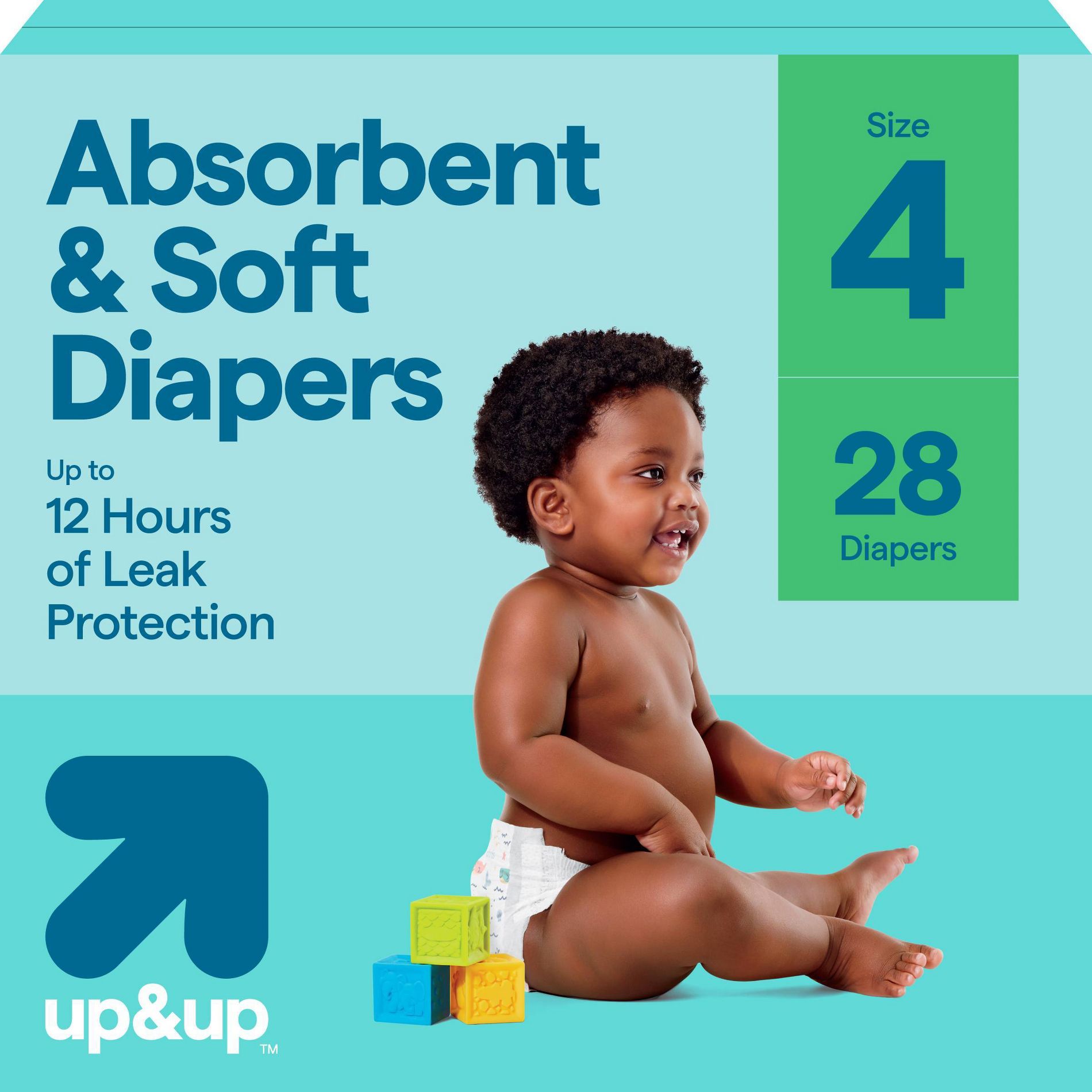 Disposable Diapers - Size 4 - 28ct - up&up™