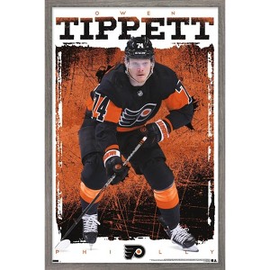 Trends International NHL Philadelphia Flyers - Owen Tippett 23 Framed Wall Poster Prints - 1 of 4
